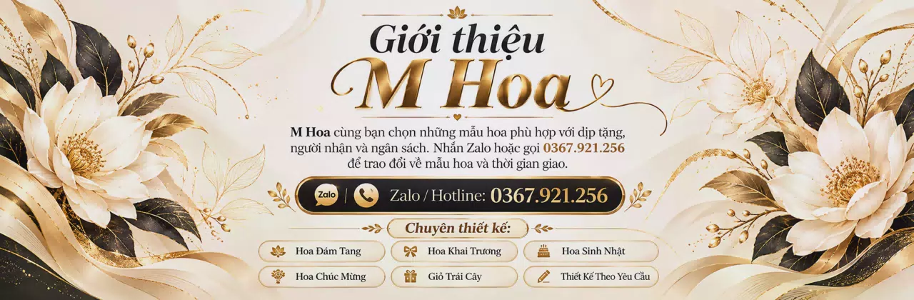 Ảnh bìa Shop hoa tươi Phường Bình Thuỷ Cần Thơ - Hoa gửi trao, tình ở lại